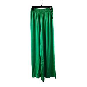 L'AGENCE Green Straight Leg Pants